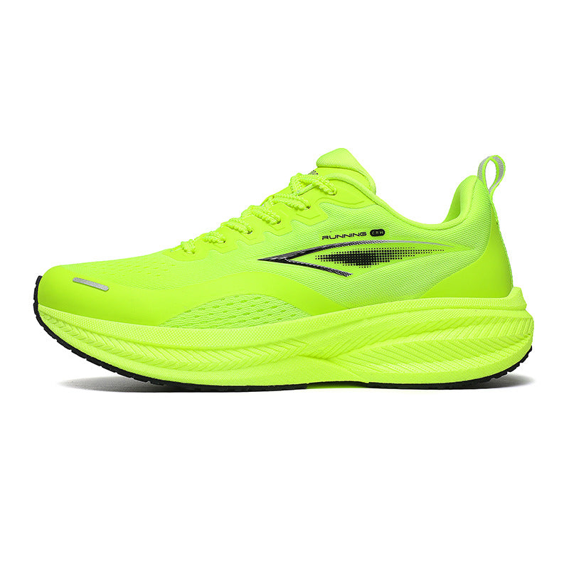 Unisex nan maximal gedämpfter leistungsorientierter Laufschuh mit reaktionsfreudiger Zwischensohle und atmungsaktivem Mesh Drune