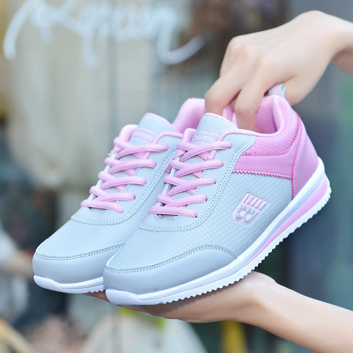 Damen Leichter Freizeit- und Walkingsneaker mit atmungsaktivem Obermaterial und ergonomischer Komfortsohle Drune