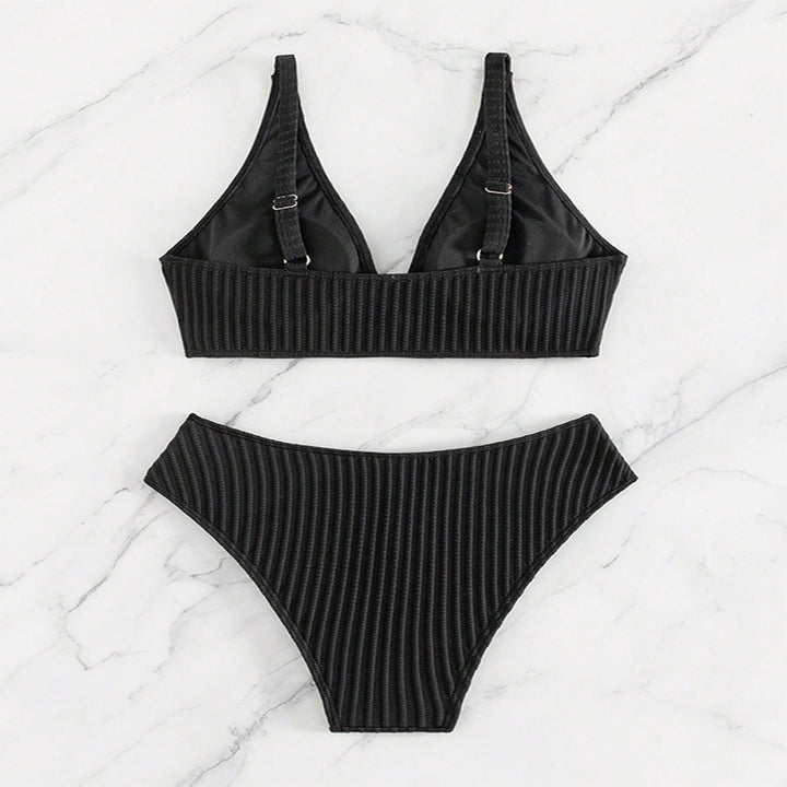 Damen Hochgeschnittener Triangel-Bikini Drune