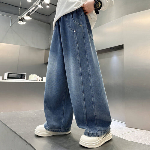 Unisex weite Jeanshose mit komfortablem Schnitt Drune