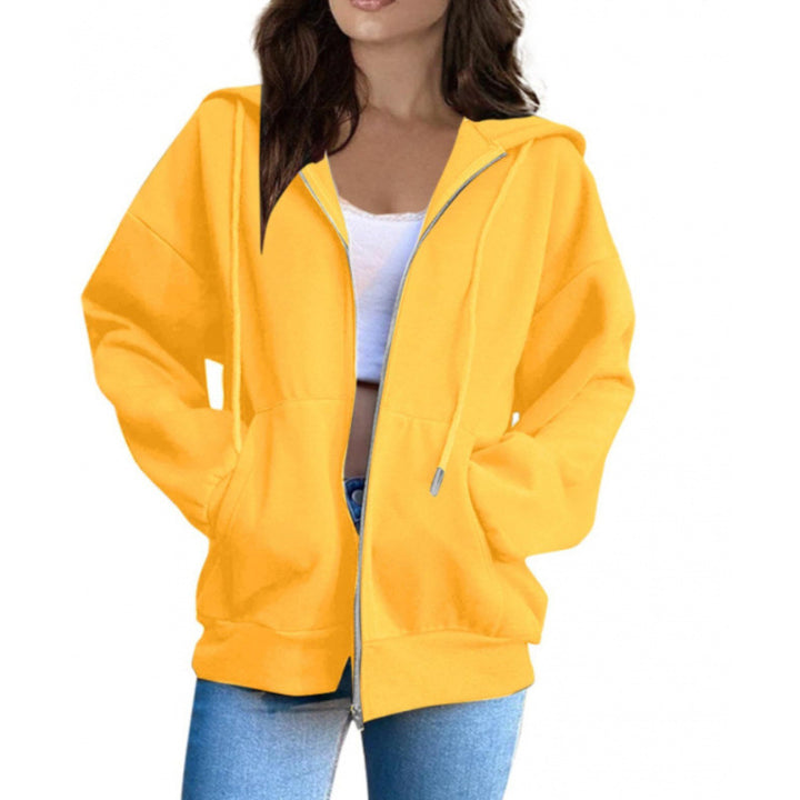 Damen Oversized Kapuzenjacke Drune