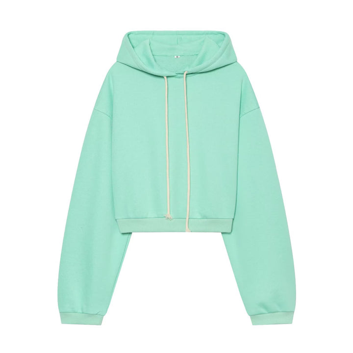 Damen Weit geschnittene Jersey-Hose mit elastischem Bund, Kordelzug und aufgesetzten Taschen Drune