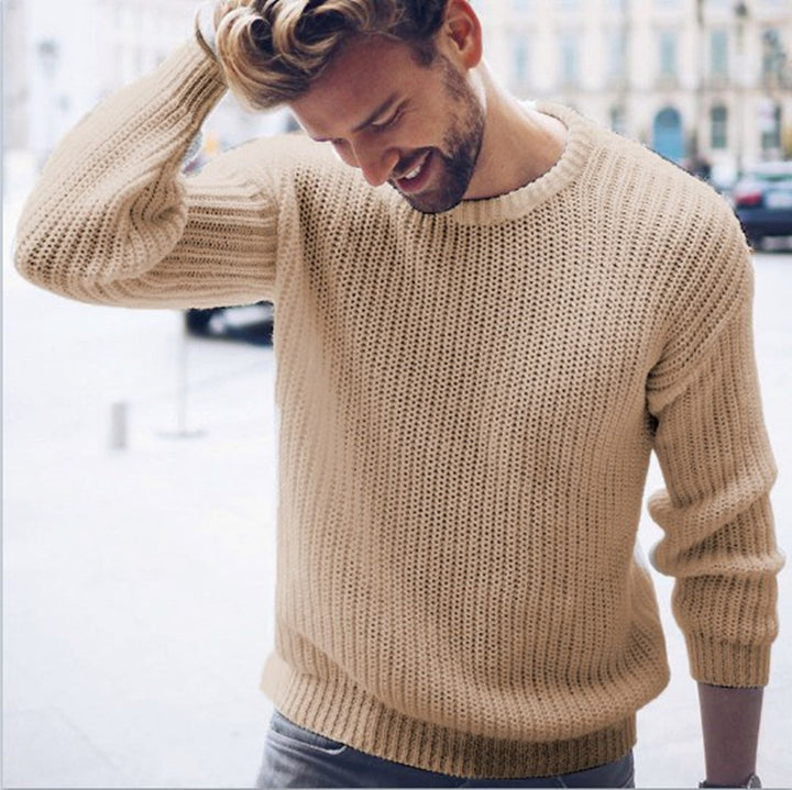 Herren lässiger Strickpullover Drune