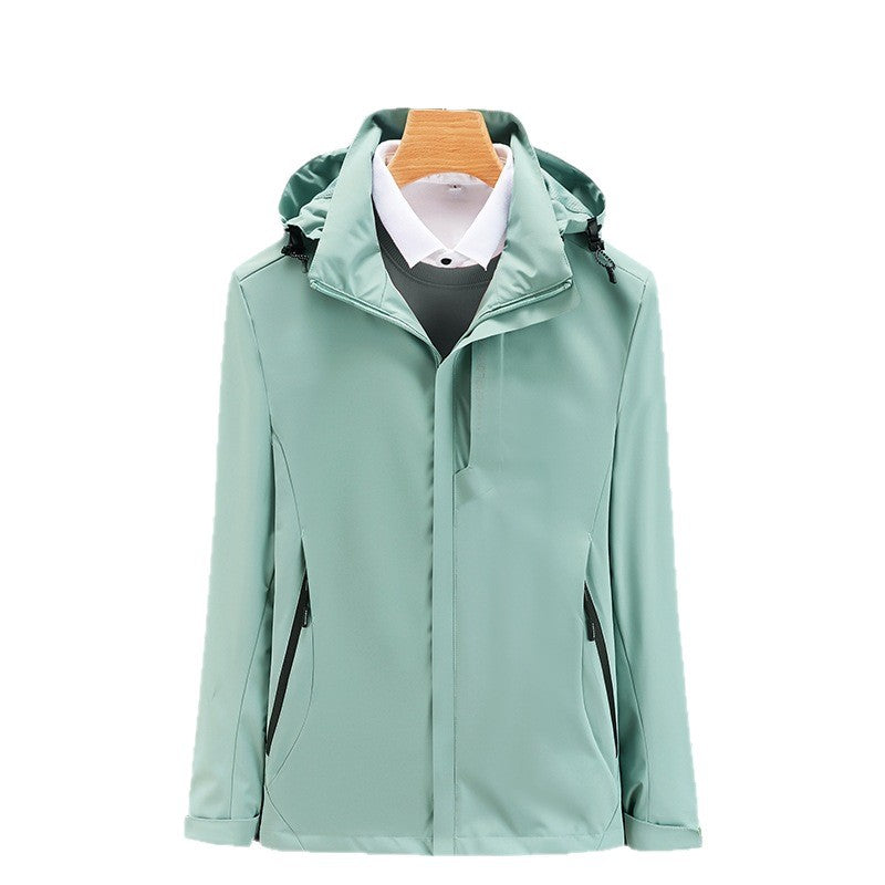 Herren Funktionale Wind- und Wetterjacke Drune