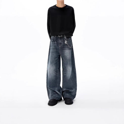 Unisex Trendige Weitgeschnittene Jeans Drune