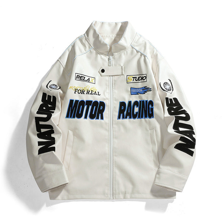 Herren Sportliche Motorradjacket Drune