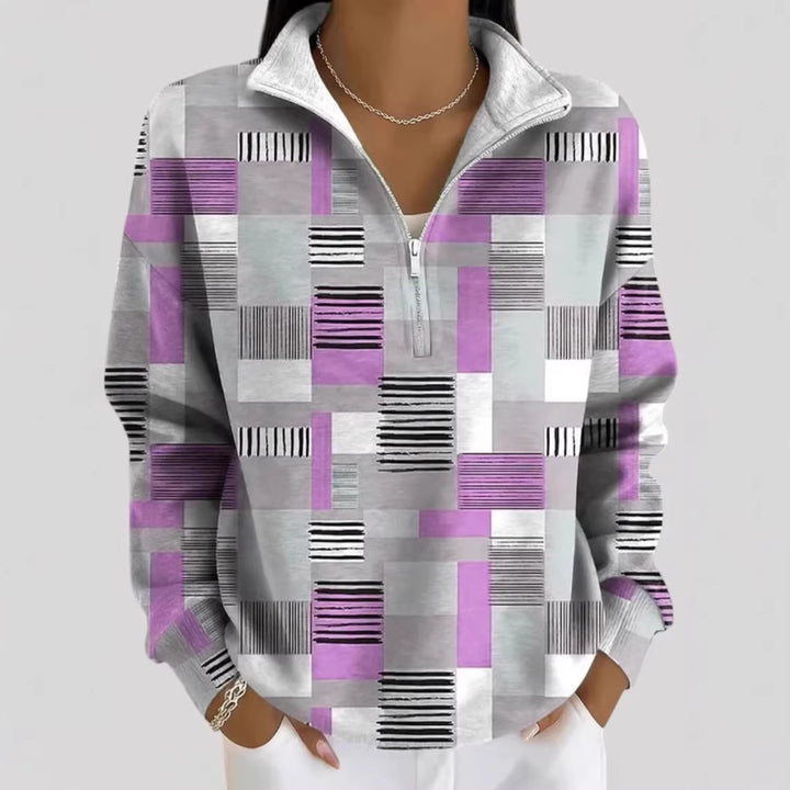 Damen Zip-Pullover