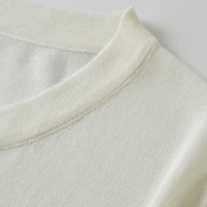 Damen Feinstrick-Henleypullover mit Knopfleiste und geripptem Saum Drune