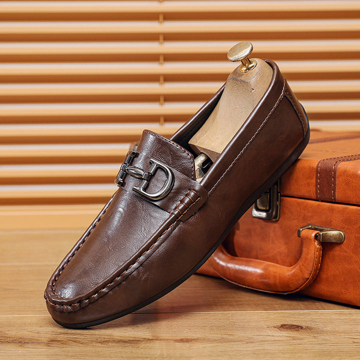 Herren Elegante Mokassins mit modischem Schnallen-Detail
