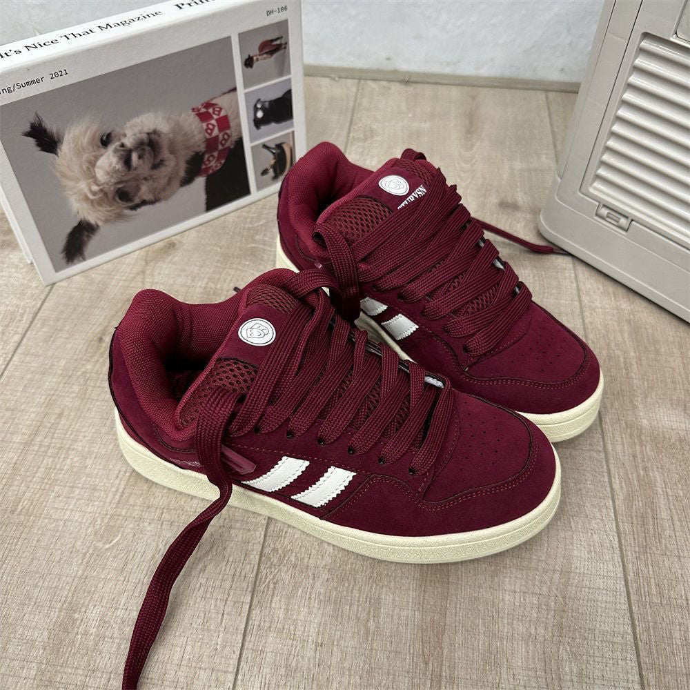 Damen Hochwertige Sneakers mit sportlichem Design und atmungsaktivem Futter Drune