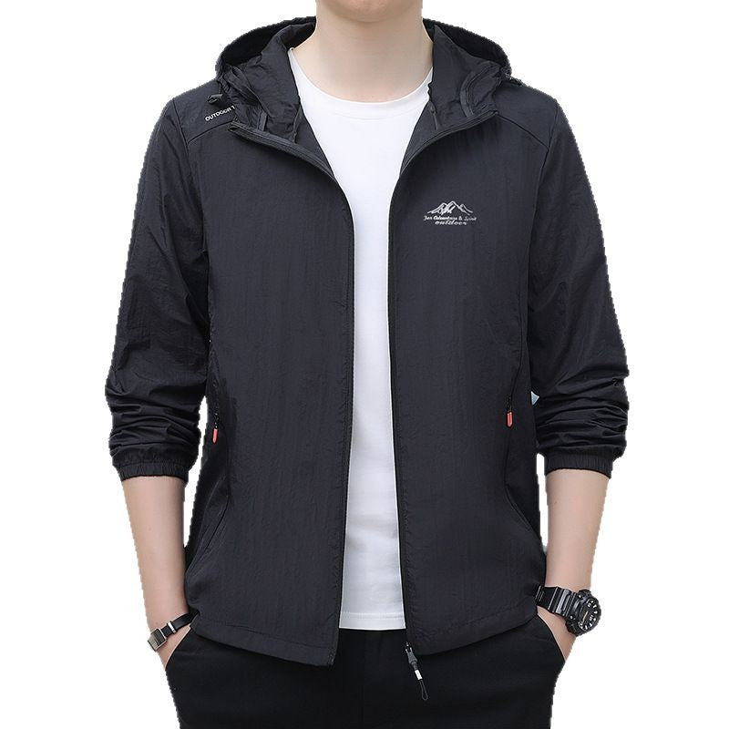 Herren Leichte Windjacke Drune