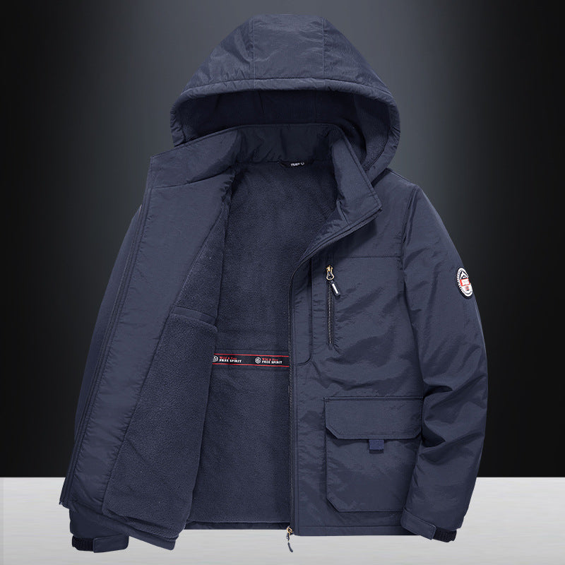 Herren Technische Übergangsjacke mit Fleece-Innenfutter Drune