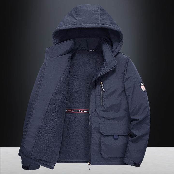 Herren Technische Übergangsjacke mit Fleece-Innenfutter Drune