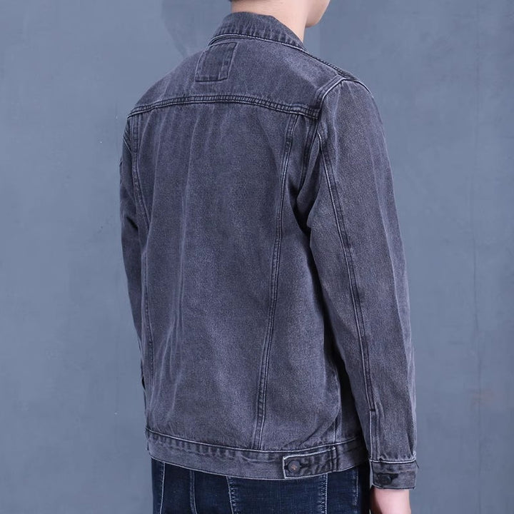 Herren Klassische Denimjacke Drune