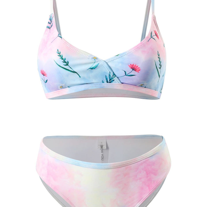Damen Bikini-Set mit floralem Design und komfortablem Schnitt Drune