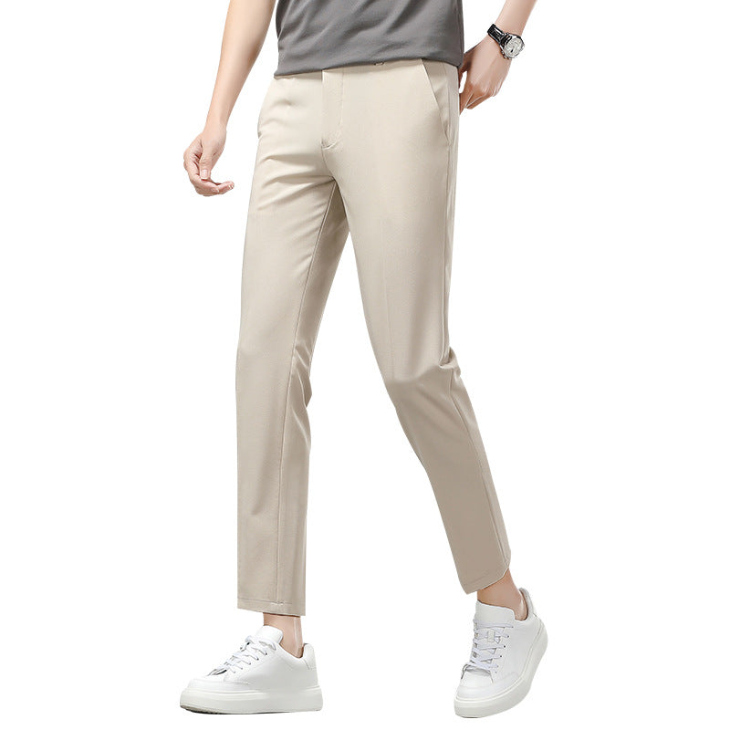 Herren Komfortable Chino-Hose Drune