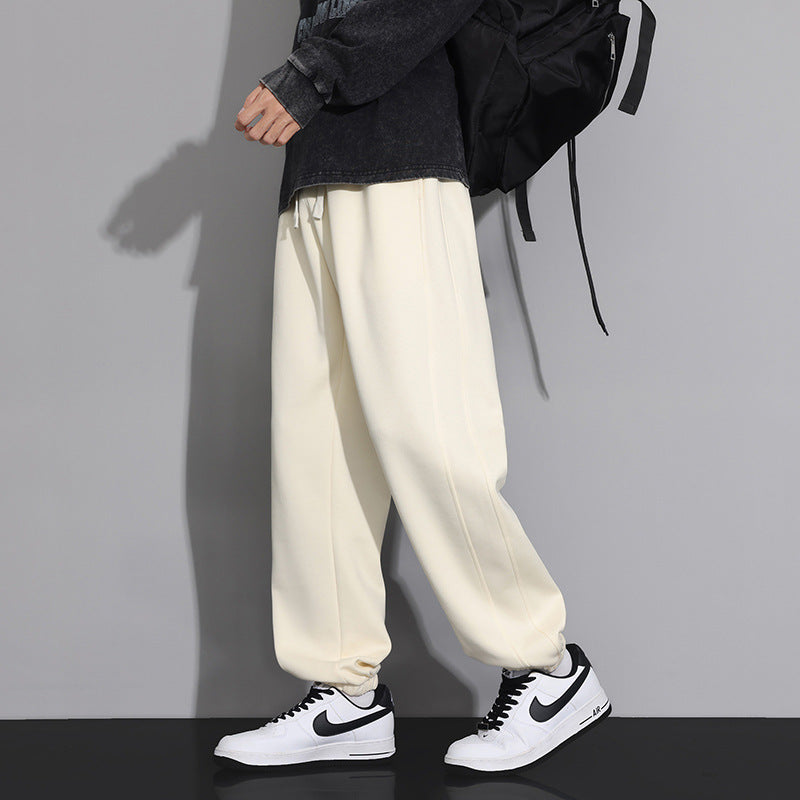 Herren Modische Freizeithose mit elastischem Bund