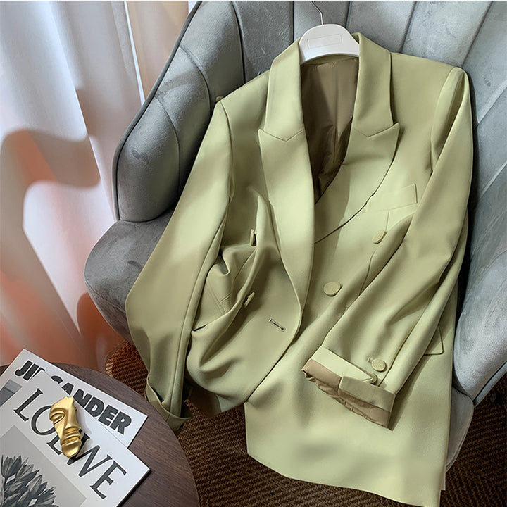 Damen Eleganter Oversized Blazer Drune