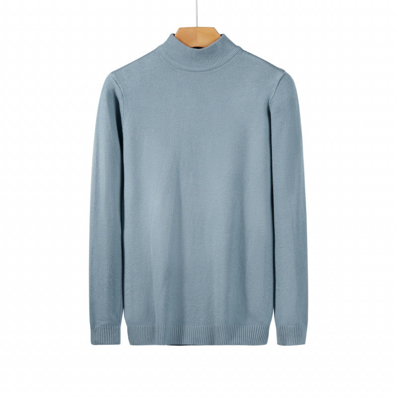Damen Feiner Langarm-Feinstrickpullover mit schmalem Stehkragen und gerippten Bündchen Drune