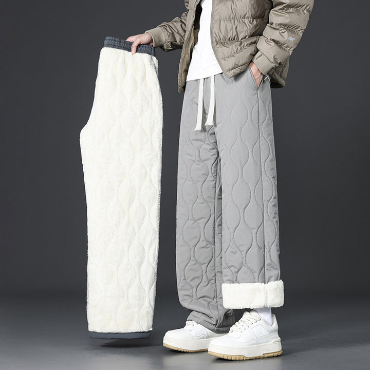Herren Gemütliche Fleece-Jogginghose mit Innenfutter