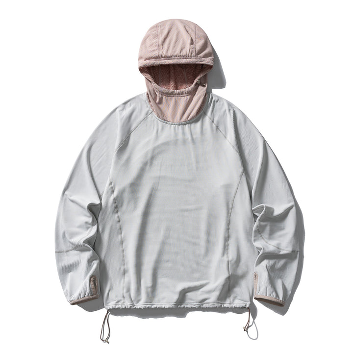 Unisex Technischer Kapuzenpullover mit verstellbarem Saum, isolierter Innenkapuze und Daumenöffnungen Drune