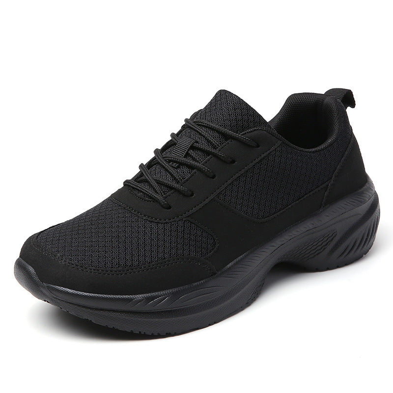 Herren nan gepolsterter Komfort-Walking-Sneaker mit atmungsaktivem Meshoberteil und ergonomischer Dämpfsohle Drune