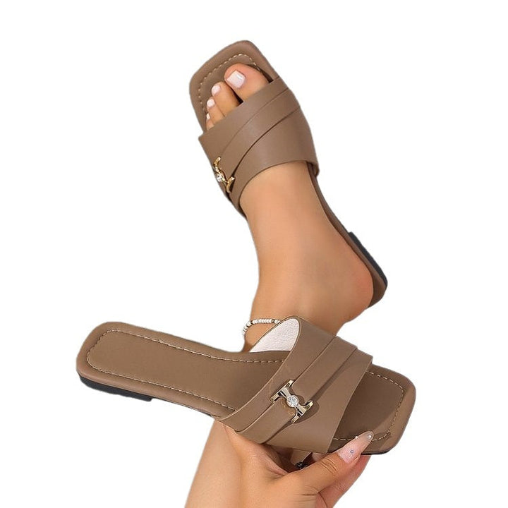 Damen Bequeme und elegante Riemensandalen Drune