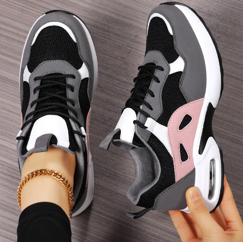 Damen nan urbaner Chunky-Sneaker mit integrierter Luftkammer, atmungsaktivem Mesh und stabilisierender Fersenkappe Drune