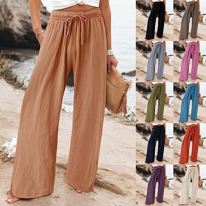 Damenweite und luftig fallende Sommerhose Drune