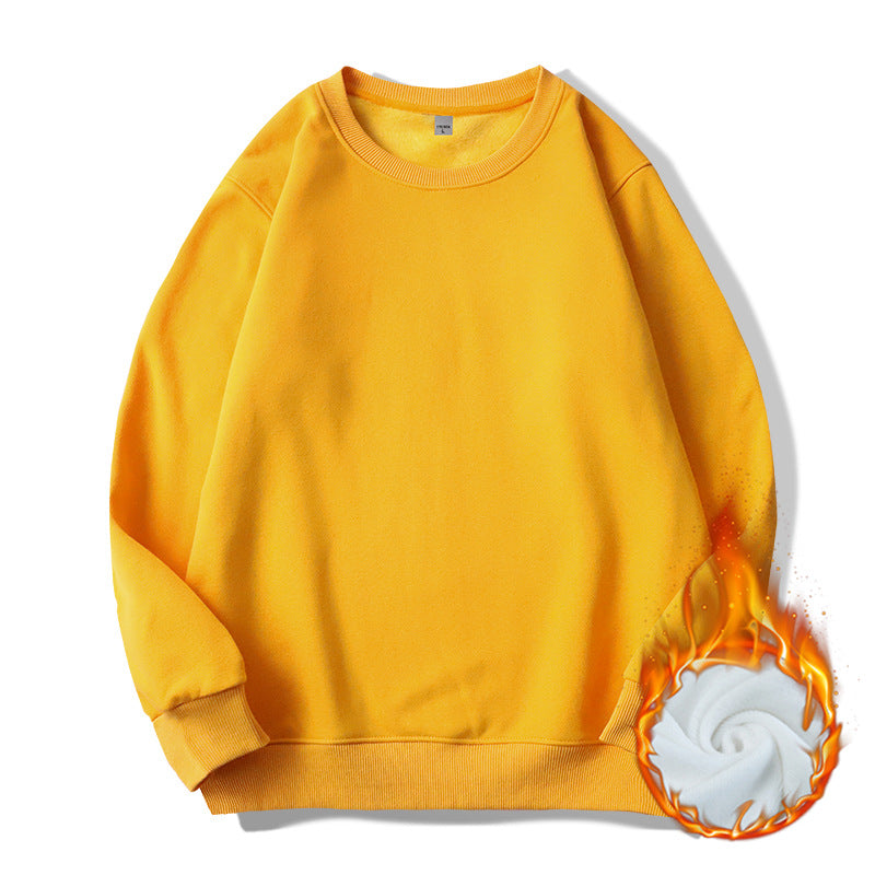 Herren Thermo-Fleece-Sweatshirt mit Rundhalsausschnitt und oversized Schnitt Drune