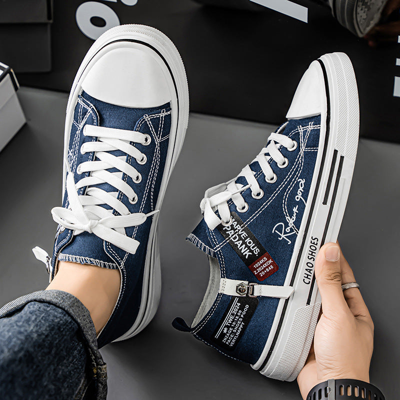 Damen lässige Sneakers mit hochwertiger Textiloberfläche und rutschfester Sohle Drune