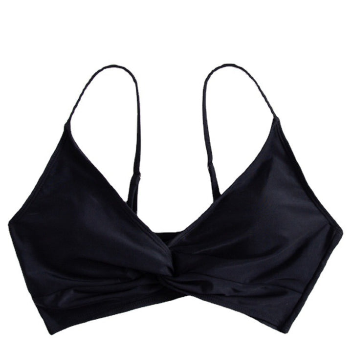 Damen Crop-Bikinioberteil mit raffiniertem Knotendesign Drune