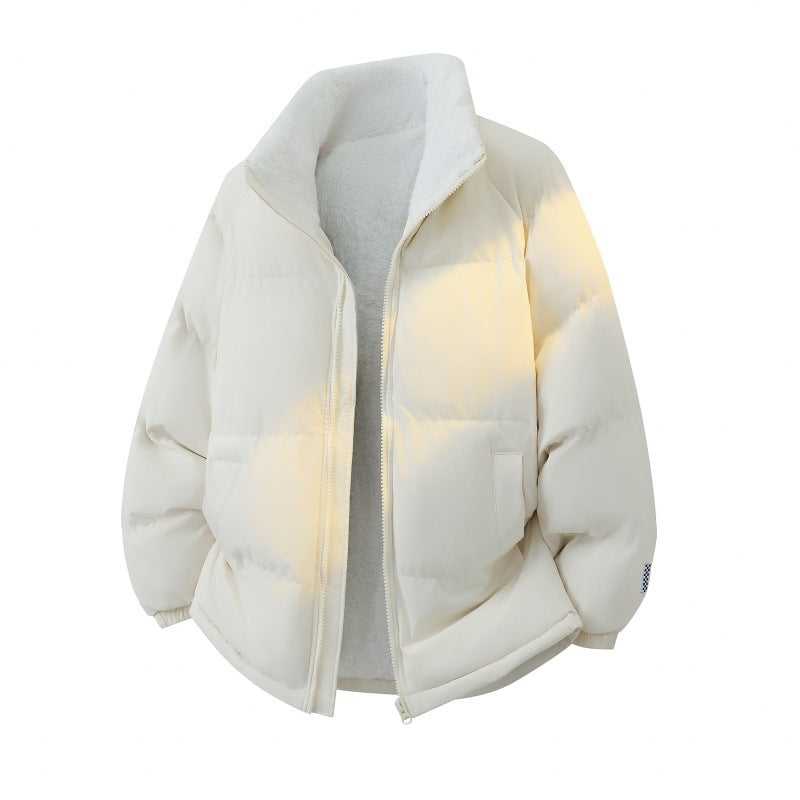 Damen Stilvolle Steppjacke mit Teddyfutter Drune