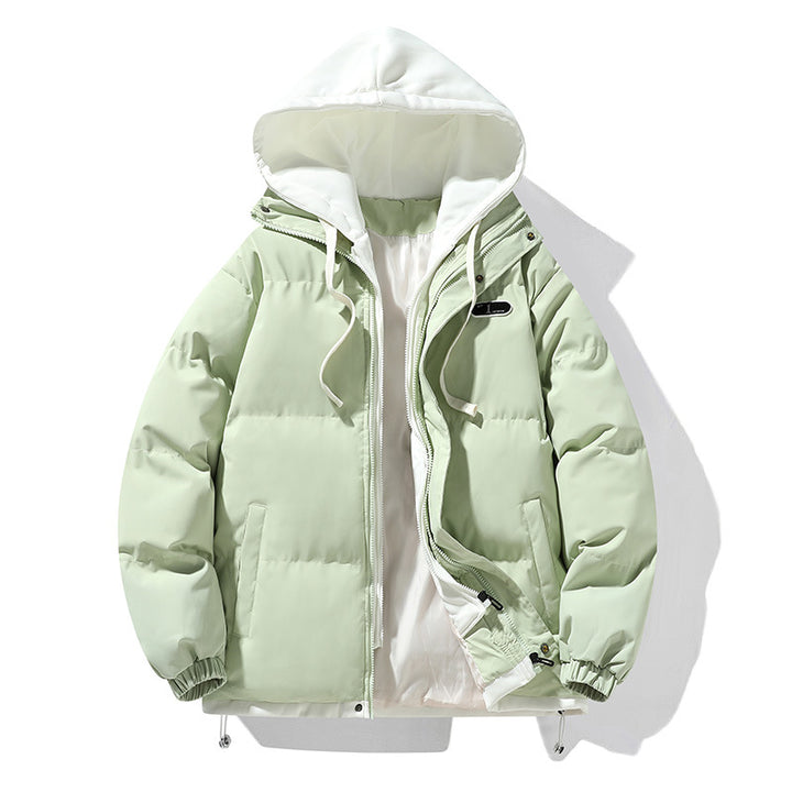 Damen Sportliche Steppjacke mit Kapuze Drune