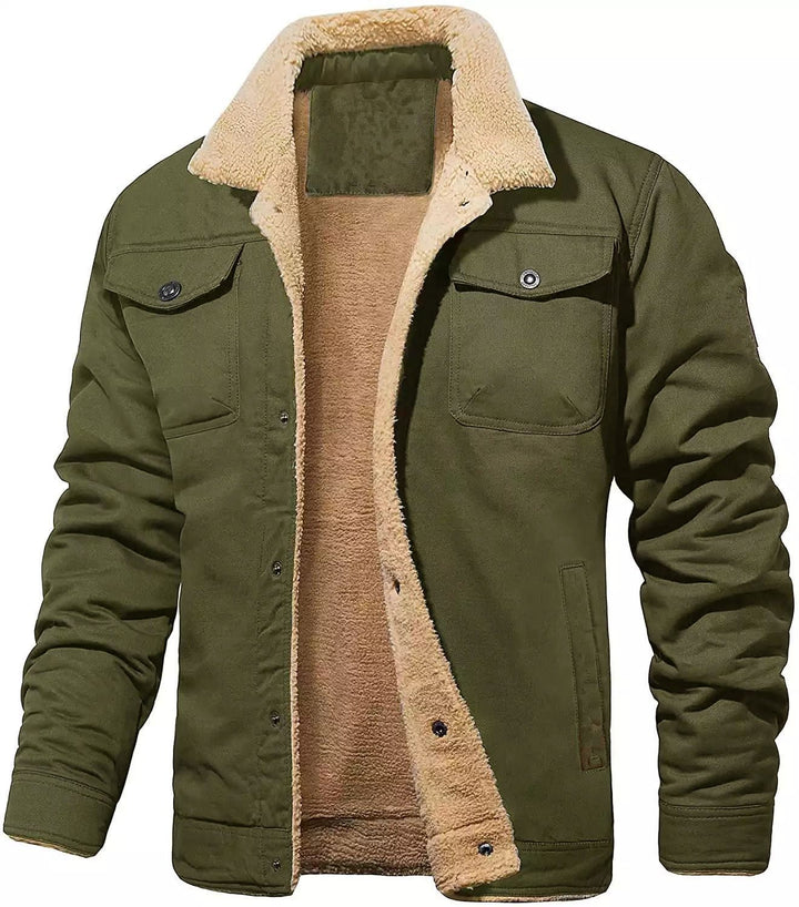 Herren Jacke mit Wendefunktion und Fleecefutter Drune
