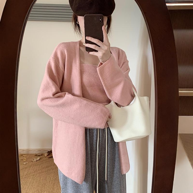 Damen gemütliche Strickjacke Drune