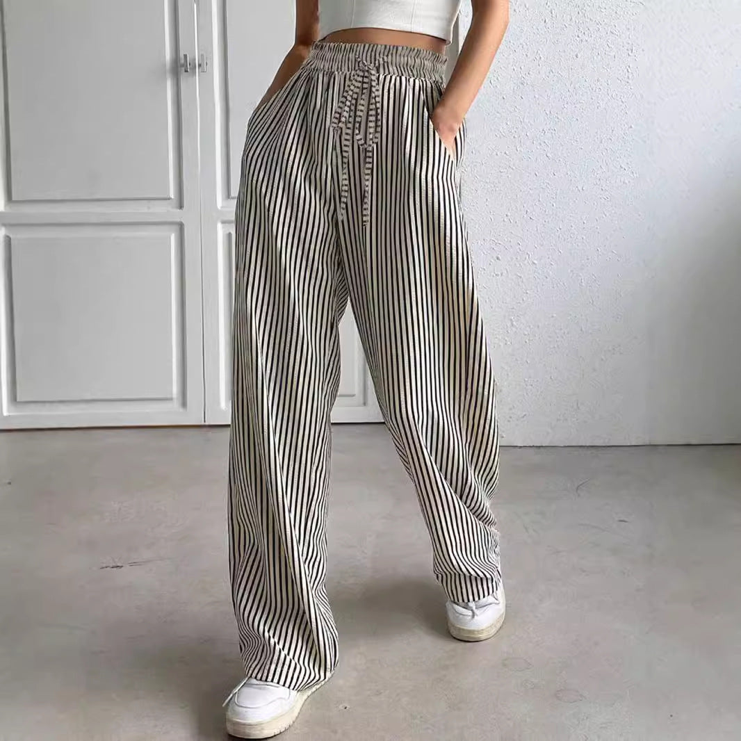 Damen weite Karottenhose Drune