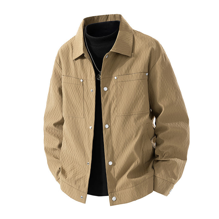 Herren Trendige Utility-Jacke Drune