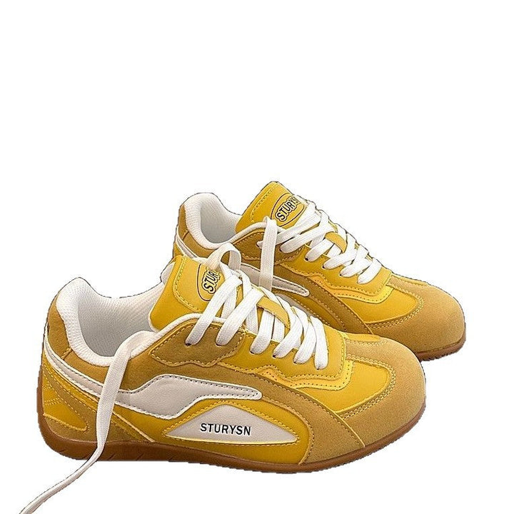 Damen Freizeit Sneakers mit weichem Wildleder und atmungsaktivem Obermaterial Drune