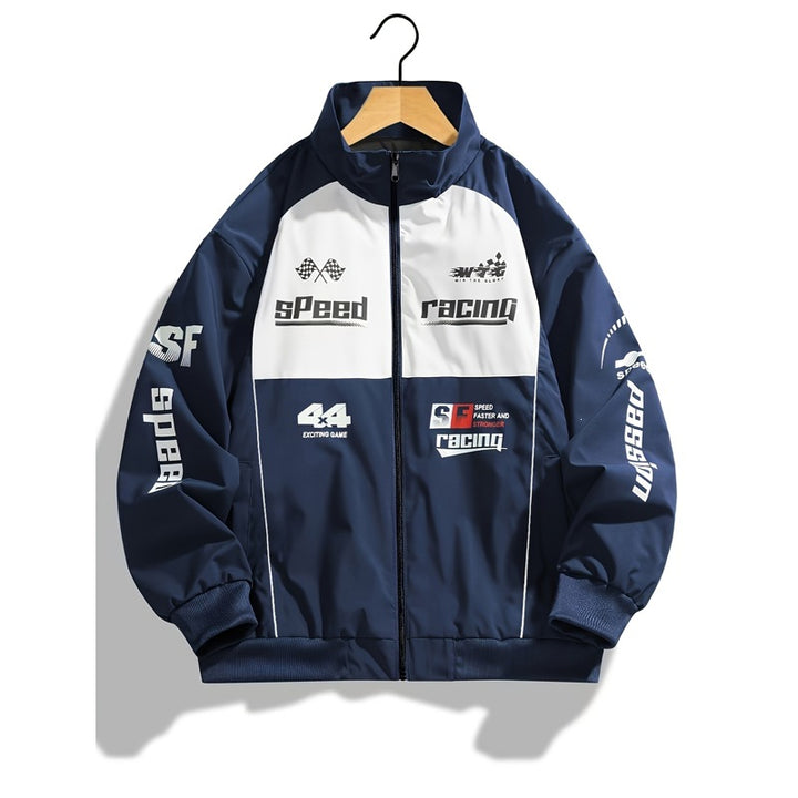 Herren Sportliche Racingjacke Drune