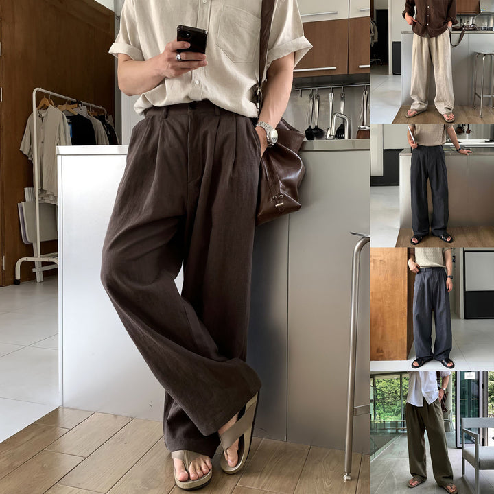 Herren Bequeme und elegante Freizeithosen Drune