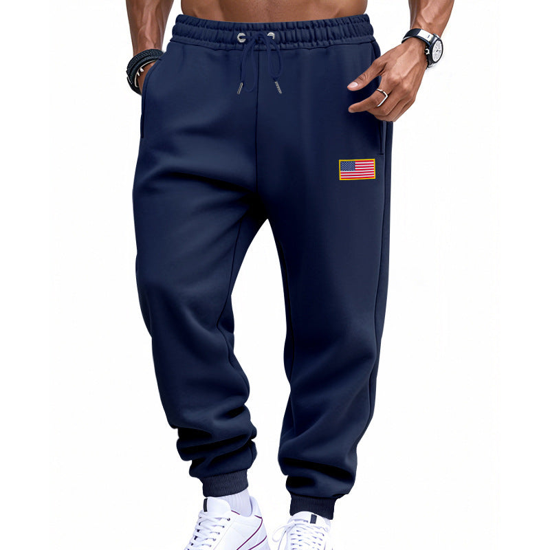 Herren lässige Sweatpants mit praktischen Taschen und elastischem Bund Drune