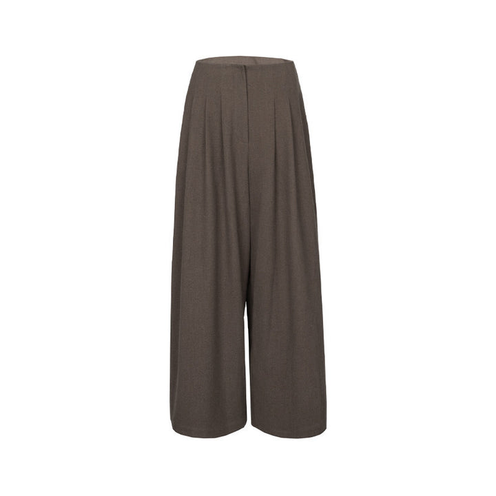Damen Elegante weite Hochbundhose Drune