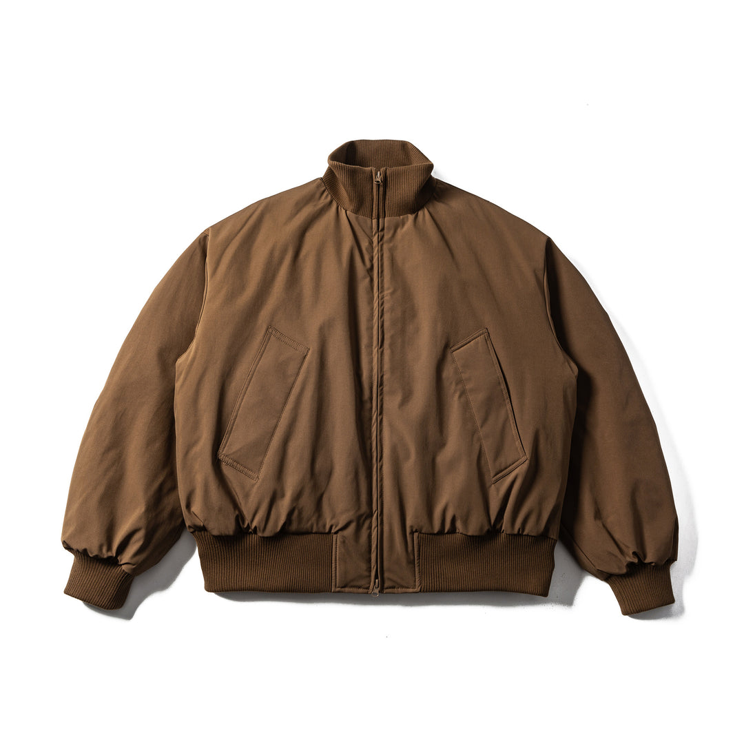 Herren Boxy wattierter Kurzblouson mit Rippenkragen und ergonomischen Eingrifftaschen Drune