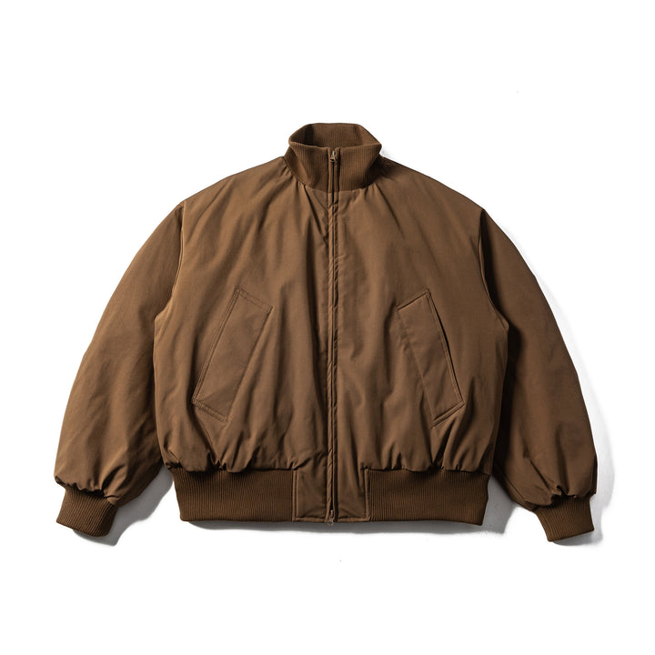 Herren Boxy wattierter Kurzblouson mit Rippenkragen und ergonomischen Eingrifftaschen Drune