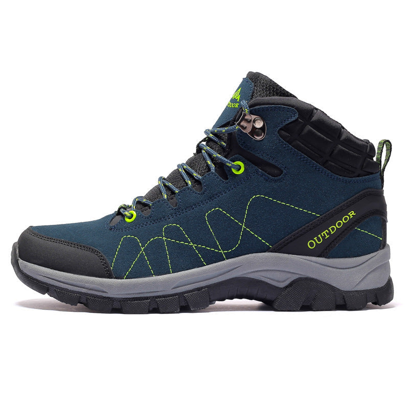 Damen robuste Wanderschuhe mit wasserdichtem Obermaterial und rutschfester Sohle Drune
