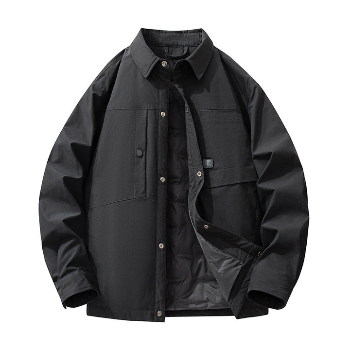 Herren Funktionale Fieldjacke mit Thermofutter und Utility-Taschen Drune