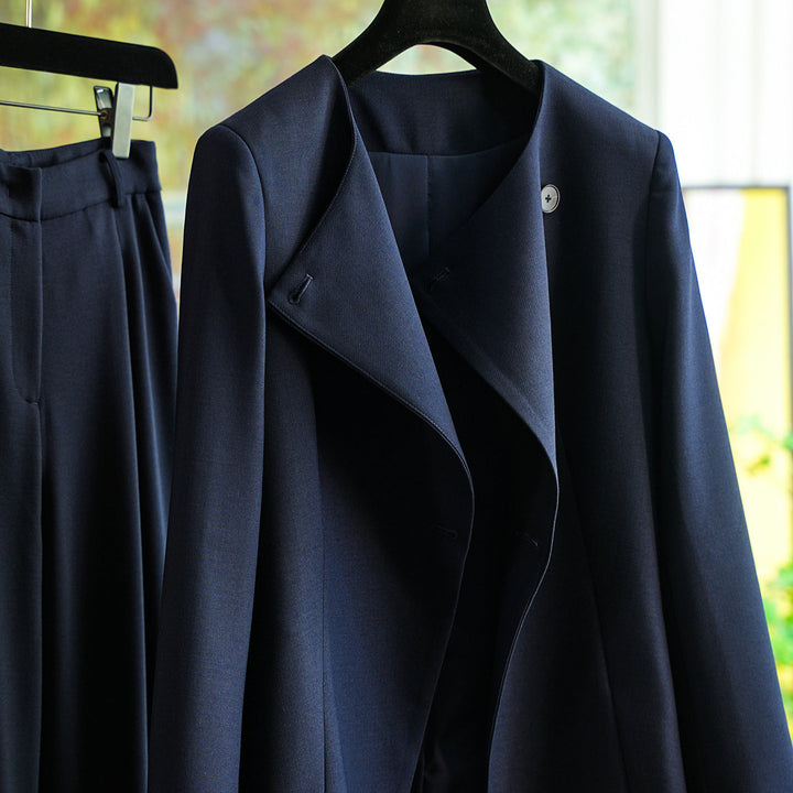 Damen Elegantes Business-Anzugset mit weitem Schnitt Drune