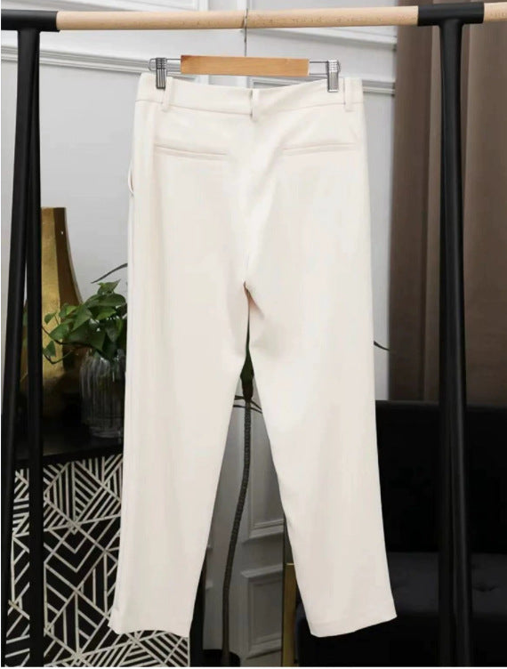 Damen Hochtaillierte Business-Hose Drune