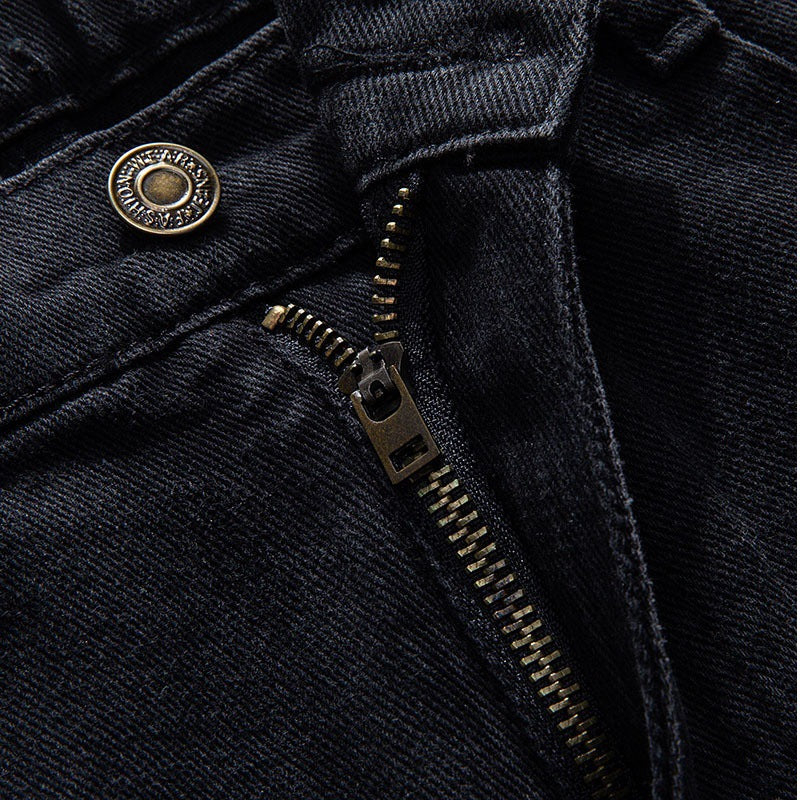 Herren Locker geschnittene Jeans Drune